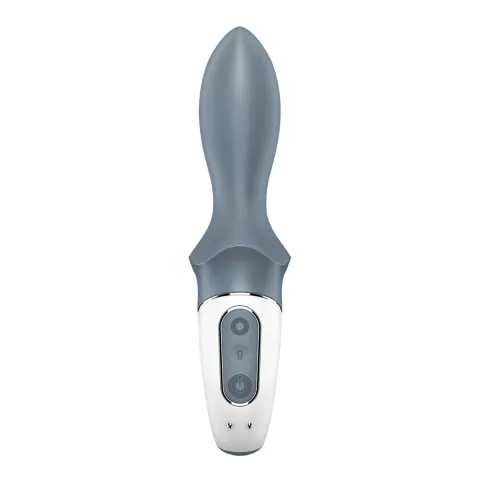 Анальный надувной вибратор Satisfyer Air Pump Booty 1, гибкий стержень