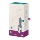 Анальный надувной вибратор Satisfyer Air Pump Booty 1, гибкий стержень