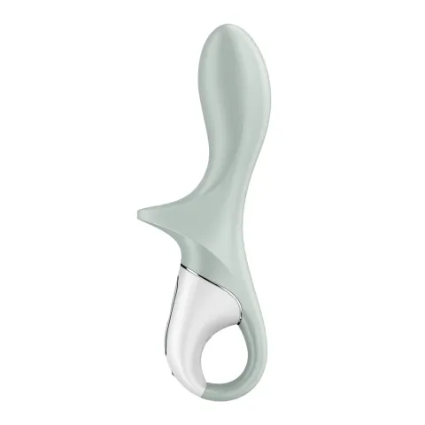 Анальный надувной вибратор Satisfyer Air Pump Booty 3, гибкий стержень