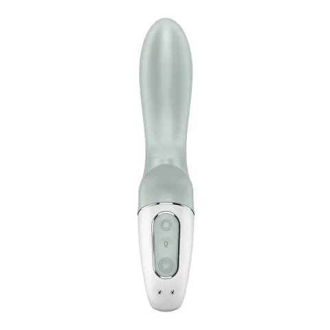 Анальный надувной вибратор Satisfyer Air Pump Booty 3, гибкий стержень