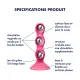 Анальний стимулятор-намистини Satisfyer Triple Ball-R Red