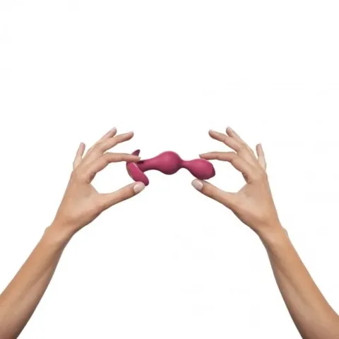 Анальный стимулятор, гибкий, с вибрацией Love To Love TWINNY BUD Plum