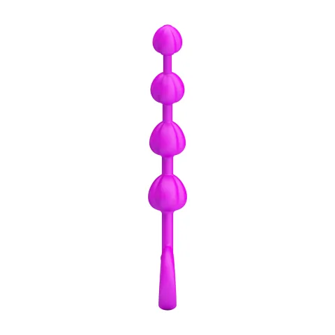 Анальный стимулятор — Pretty Love Beads Purple