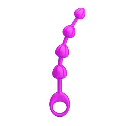 Анальный стимулятор — Pretty Love Beads Purple