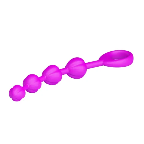 Анальный стимулятор — Pretty Love Beads Purple