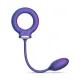 Эрекционное виброкольцо с виброяйцом Hueman — Eclipse Anal Vibrator