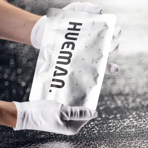 Эрекционное виброкольцо с виброяйцом Hueman — Eclipse Anal Vibrator