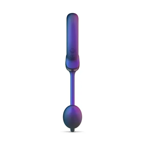 Эрекционное виброкольцо с виброяйцом Hueman — Eclipse Anal Vibrator