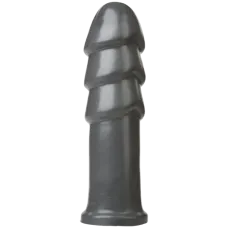 Фалоімітатор для фістингу Doc Johnson American Bombshell B-10 Warhead Gun Metal, діаметр 6,9 см