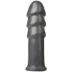 Фалоімітатор для фістингу Doc Johnson American Bombshell B-10 Warhead Gun Metal, діаметр 6,9 см
