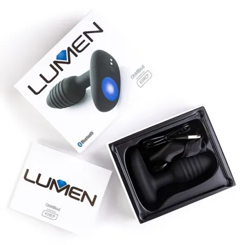 OhMiBod Lumen Interactive Anal Plug на базе KIIROO