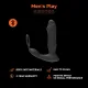 Масажер простати - Erospace Men’s Play Thrusting Prostate Massager APP Controlled B5