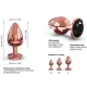 Металлическая анальная пробка с украшением в виде кристалла Dorcel — Diamond Plug L