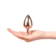 Металлическая анальная пробка с украшением в виде кристалла Dorcel — Diamond Plug L