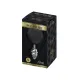 Металлическая анальная пробка «Кроличьи хвостики» Alive Fluffy Twist Plug S Black, диаметр 2,9 см