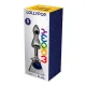 Металлическая анальная пробка Wooomy Lollypop Double Ball Metal Plug Blue S, диаметр 2,8 см, длина 8,5 см