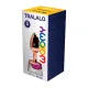 Металлическая анальная пробка Wooomy Tralalo Rose Gold Metal Plug Magenta S, диаметр 2,8 см, длина 7 см