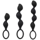 Набор анальных игрушек Doc Johnson Mood Naughty Contour Beads Trainer Set