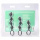 Набор анальных игрушек Doc Johnson Mood Naughty Contour Beads Trainer Set