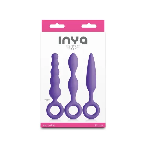 Набір анальних іграшок NS Novelties INYA - Trio Kit - Purple