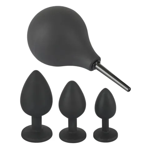 Набір анальних пробок - Black Velvets Anal Kit