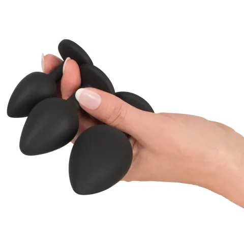 Набір анальних пробок - Black Velvets Anal Kit