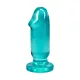 Набір анальних пробок Doc Johnson Crystal Jellies - Anal Starter Kit- Teal