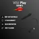 Надувна анальна пробка - Erospace Wild Play Inflatable Anal Plug C6