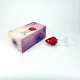 Роскошная анальная пробка Loviss Gomphrena Globosa Anal Plug с настоящим амарантом внутри