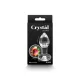 NS Novelties Crystal Glass Anal Plug - Desires - Rainbow Gem - Small