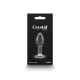 NS Novelties Crystal Glass Anal Plug - Desires - Rainbow Gem - Small