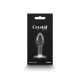 Скляна анальна пробка NS Novelties Crystal - Desires - Red Heart - Small
