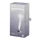Скляна анальна пробка Satisfyer Sparkling Crystal, дуже міцна, термостійка