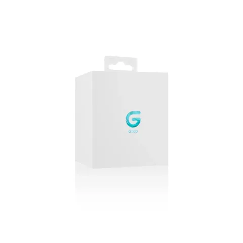 Скляна анальна пробка з внутрішньою спіраллю Gildo Glass Buttplug No. 23
