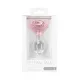 Glass Pillow Talk Rosy Luxury Glass Anal Plug, ⌀3,3 см, вибрирующий шарик в подарок