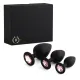 Силіконовий набір плагів - Jewellery Silicone PLUG SET Black, чорний