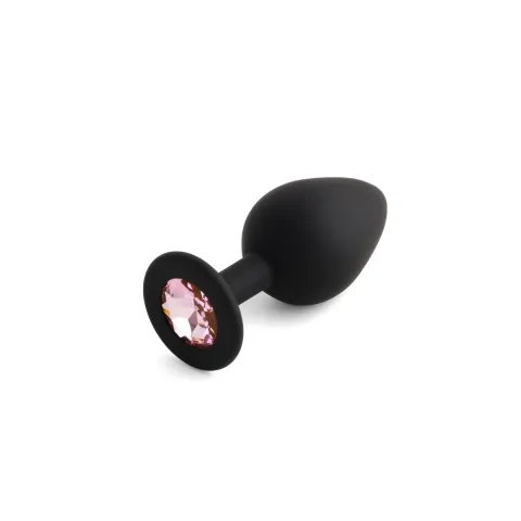 Силіконовий набір плагів - Jewellery Silicone PLUG SET Black, чорний