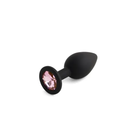 Силіконовий набір плагів - Jewellery Silicone PLUG SET Black, чорний
