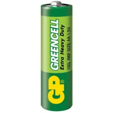 Батарейка GP Greencell 15G, R6P, АА, 1.5V, 1 шт.
