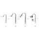 Анальний гак 4 із нашийником з натуральної шкіри Art of Sex - Anal hook, Чорний