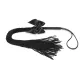 Плеть Bijoux Indiscrets — Lilly — Fringe whip, украшенная шнурком и бантиком, в подарочной упаковке
