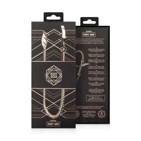 Батіг Rosy Gold Kinky Whip