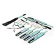 БДСМ-набір Liebe Seele Vivid Sky 8 Pieces Set, 8 аксесуарів, екошкіра на оксамитовій основі