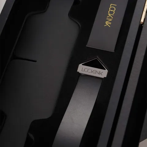 БДСМ-набір LOCKINK All-in-1 BDSM Play Kit, чорний, ремені, маска, кляпи, анальні пробки, свічки