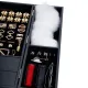 БДСМ-набір LOCKINK All-in-1 BDSM Play Kit, чорний, шкіра з тисненням, предмети для бондажу, шибарі, ваксплею