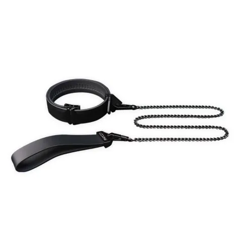 БДСМ-набір LOCKINK Bondage & Restraint Set, чорний, натуральна шкіра, фіксатори, маска, кляп