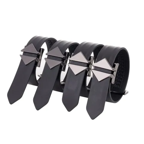 БДСМ-набір LOCKINK Bondage & Restraint Set, чорний, натуральна шкіра, фіксатори, маска, кляп