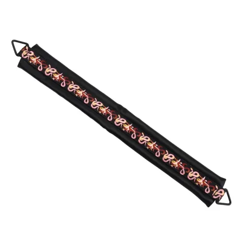БДСМ-набор LOCKINK The Flowering Serpent Bondage Set, черный, с рисунком в виде змей, 7 предметов