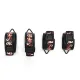 БДСМ-набор LOCKINK The Flowering Serpent Bondage Set, черный, с рисунком в виде змей, 7 предметов