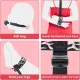 БДСМ-набор LOCKINK YEAHWOW Armbinder Restraint Set, черный